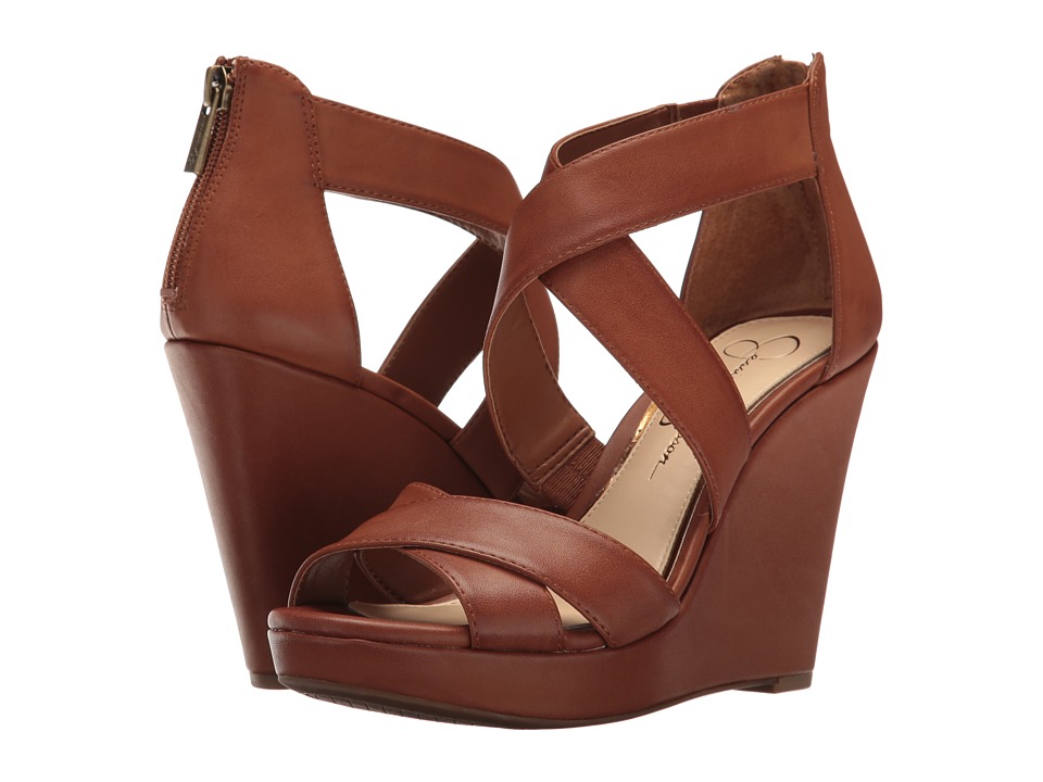Jessica Simpson Jadyn (Burnt Umber Veg Vachetta) Women