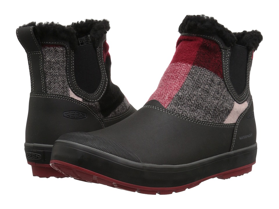 Keen Elsa Chelsea Waterproof (Red Dahlia Wool) Women
