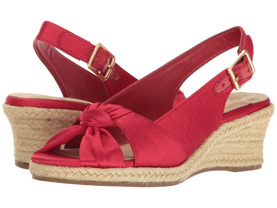 Bella-Vita - Seraphina II (Red Silk) Women's Shoes