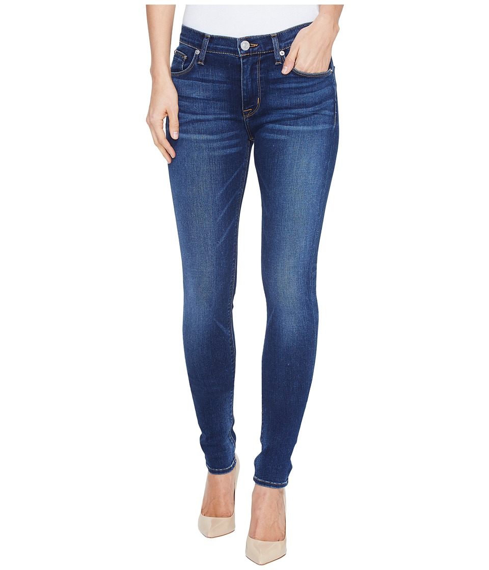 Hudson Nico Mid-Rise Supermodel Skinny Five-Pocket Jeans in Blue Gold (Blue Gold) Women