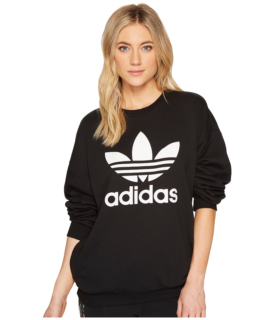 adidas Originals Trefoil Sweater (Black 1) Women