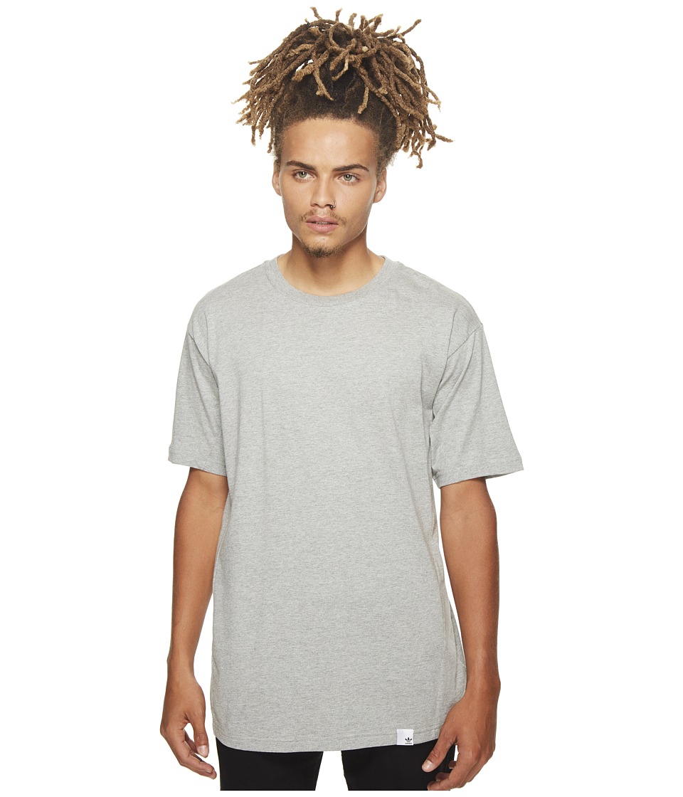adidas Originals X By O Short Sleeve Tee (Medium Grey Heather) Men
