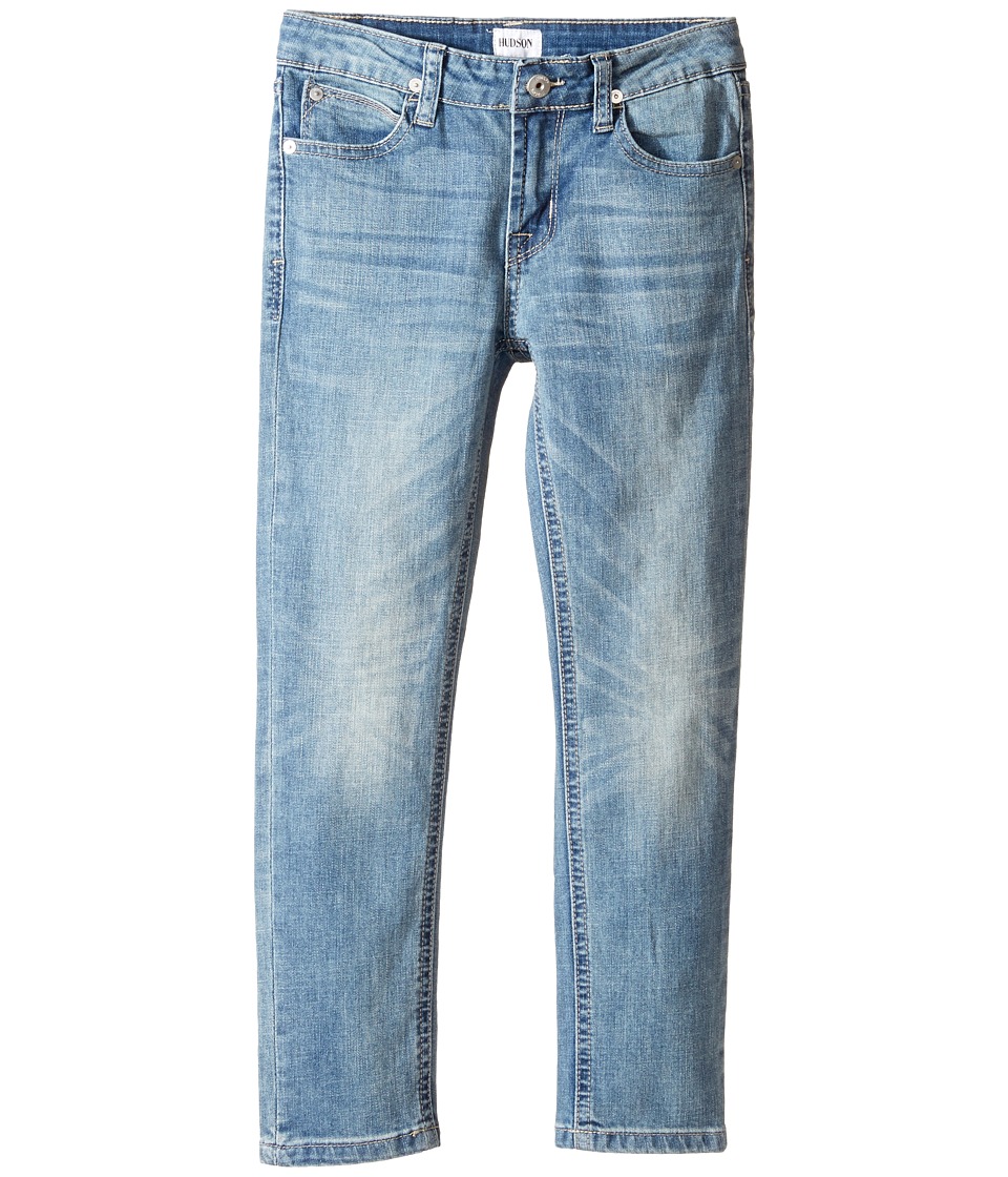 Hudson Kids Jagger Slim Straight Five-Pocket in Plaster Wash (Toddler/Little Kids/Big Kids) (Plaster Wash) Boy