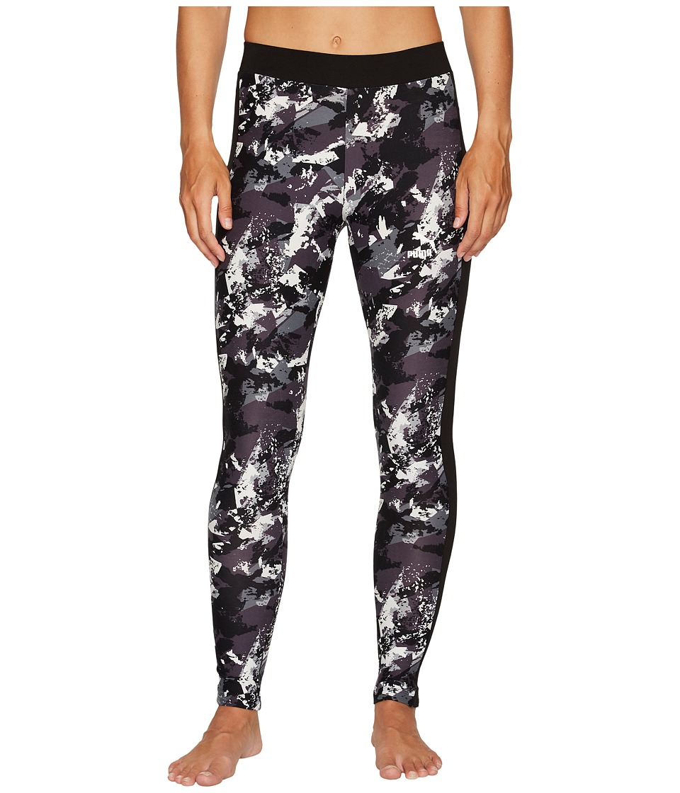 PUMA AOP Archive Logo T7 Leggings (Cotton Black AOP) Women