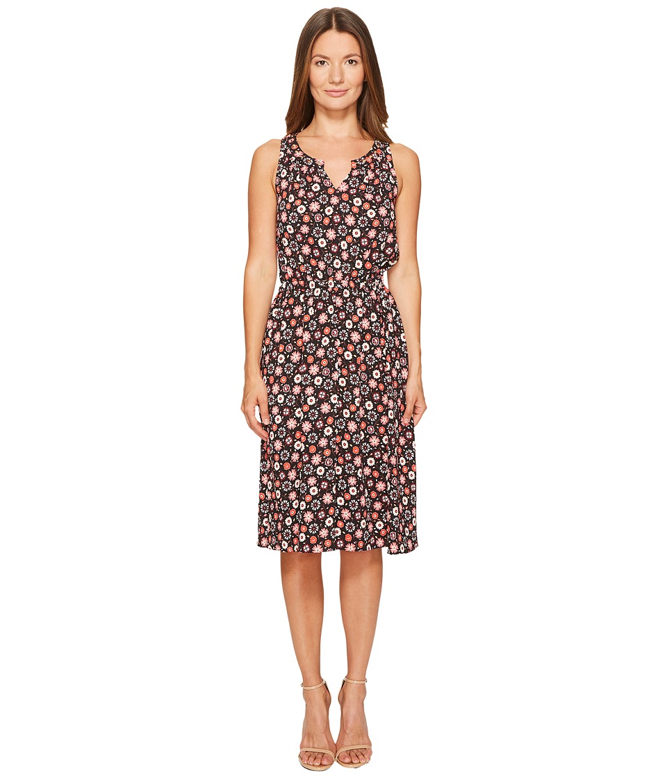 Kate Spade New York Mini Casa Flora Studded Dress (Black) Women