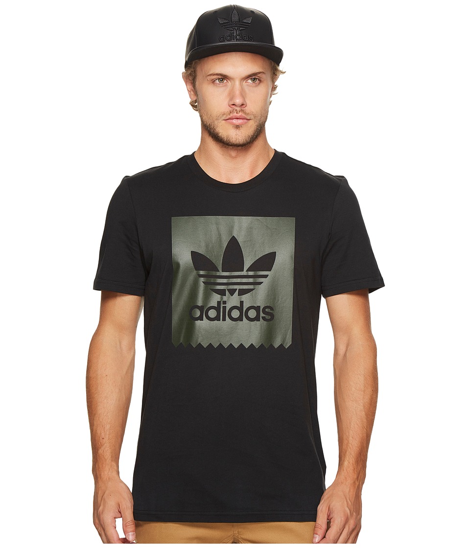 adidas Skateboarding Blackbird Military Tee (Black) Men