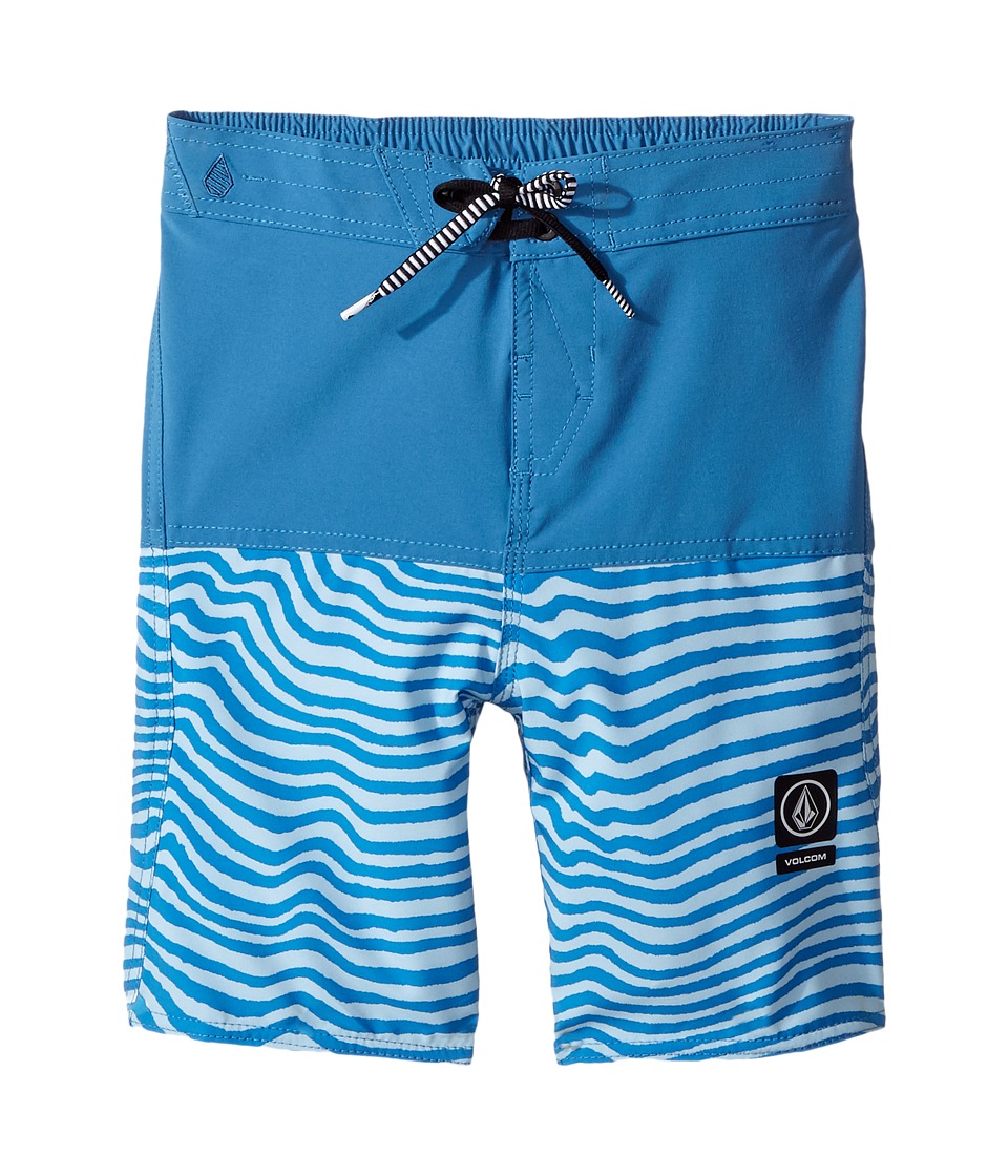 Volcom Kids Vibes Half Stoney Boardshort (Toddler/Little Kids) (Mayan Blue) Boy
