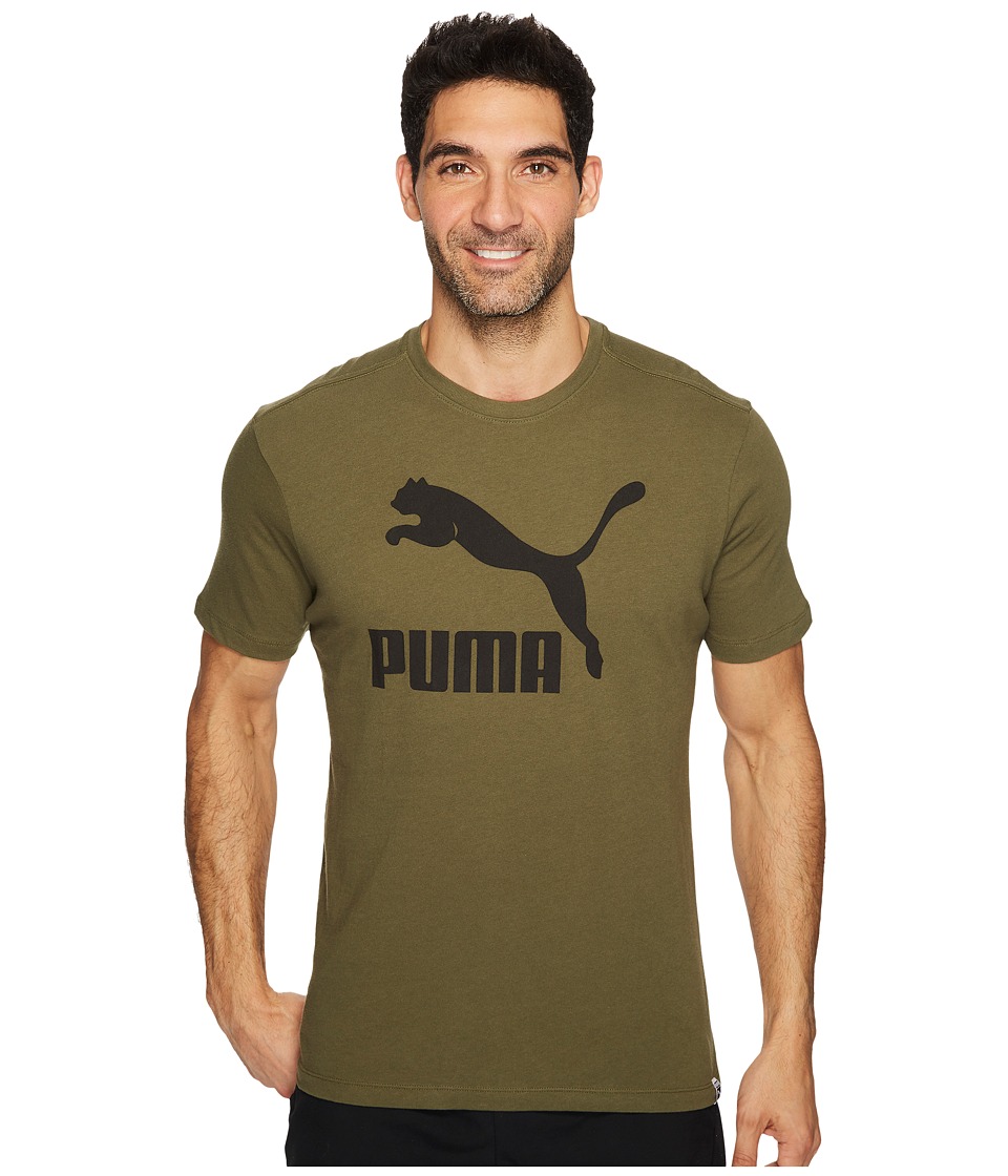 PUMA Archive Life Tee (Olive Night/Puma Black) Men