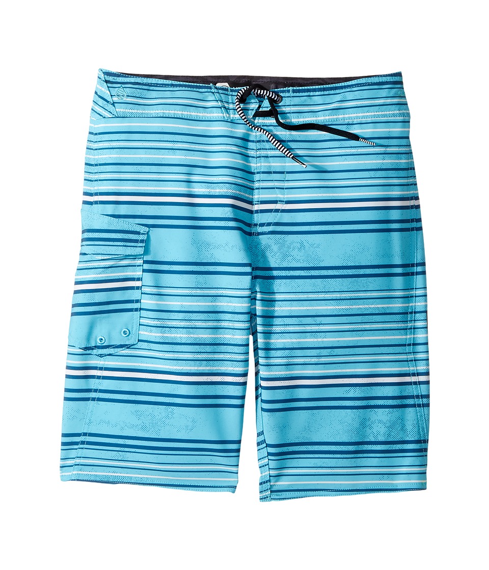 Volcom Kids Magnetic Liney Mod Boardshort (Big Kids) (Dusty Aqua) Boy