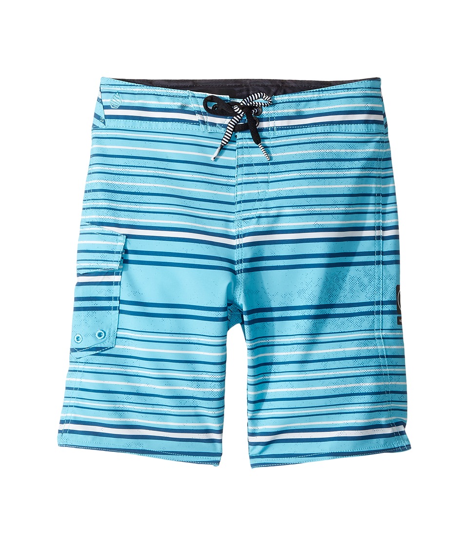 Volcom Kids Magnetic Liney Mod Boardshorts (Toddler/Little Kids) (Dusty Aqua) Boy