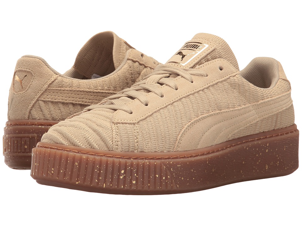 PUMA Basket Platform OW (Safari/Safari/Whisper White) Women