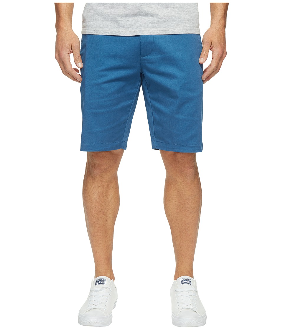 RVCA The Week-End Stretch Shorts (Dark Blue) Men