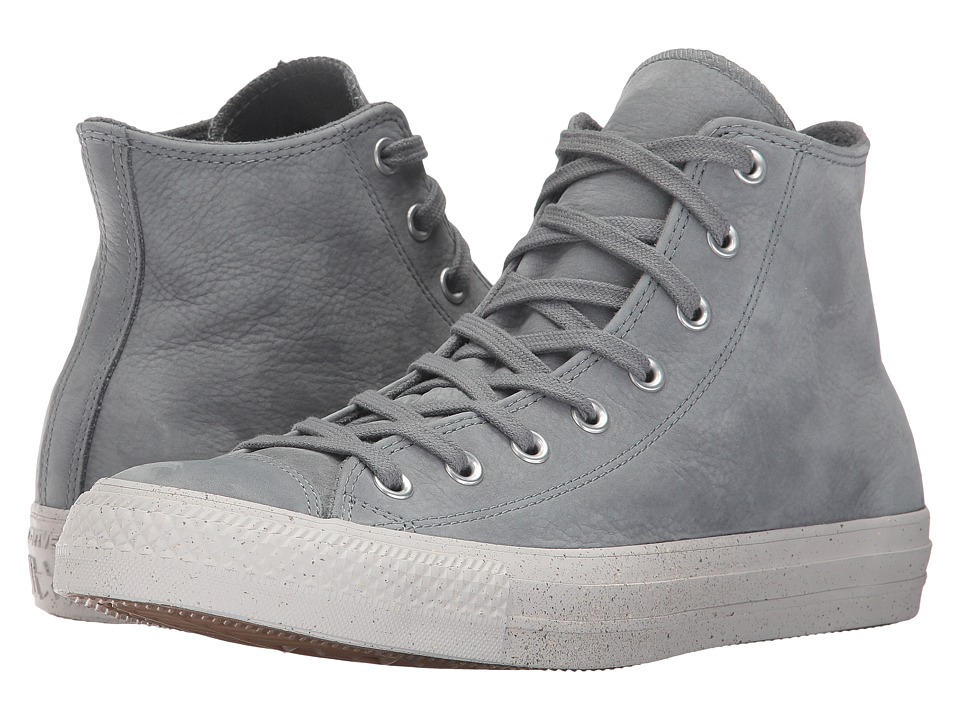 Converse Chuck Taylor All Star Nubuck Hi (Cool Grey/Malted/Pale Putty) Classic Shoes