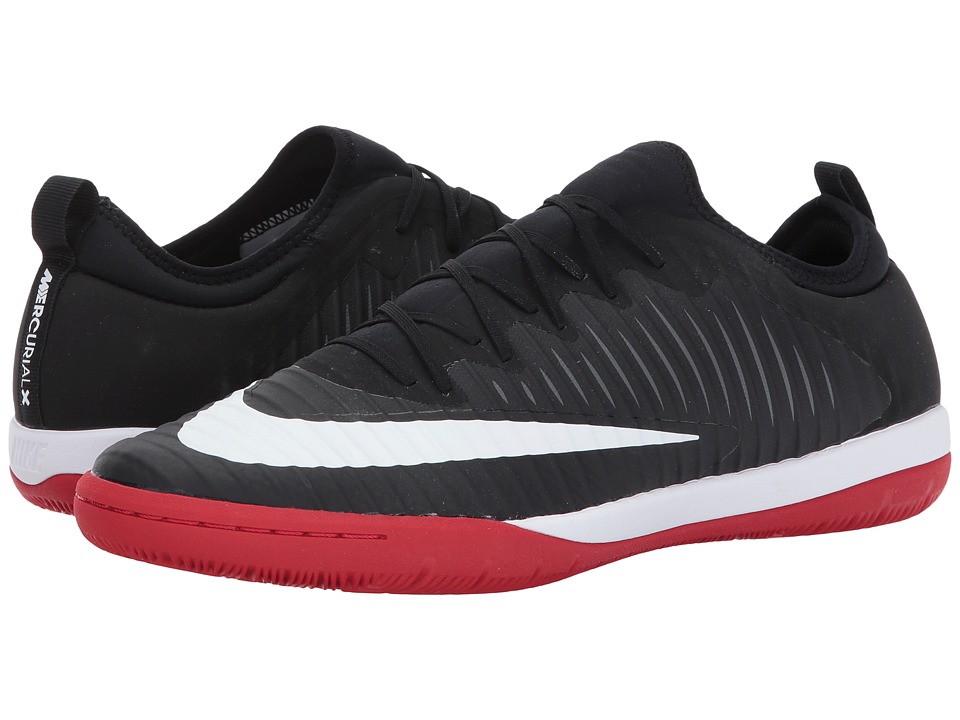 Nike MercurialX Finale II IC (Black/White/University Red/Dark Grey) Men