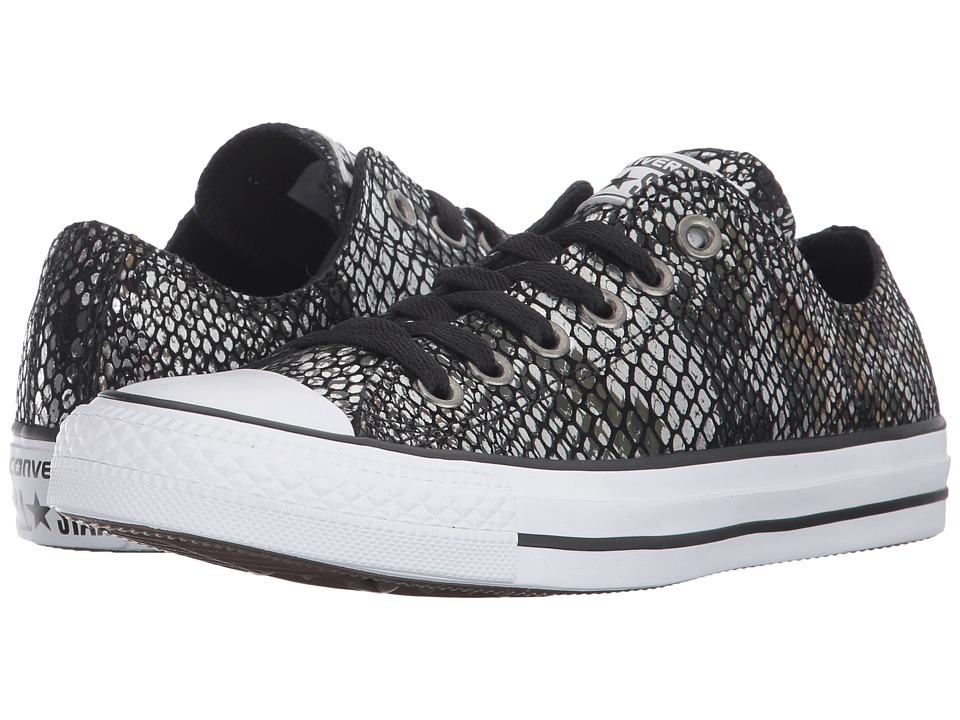 Converse Chuck Taylor All Star Ox Fashion Snake (Black/Black/White) Women