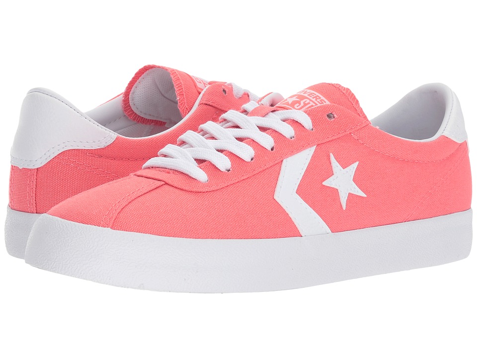 Converse Breakpoint Canvas Ox (Sunblush/White/White) Lace up casual Shoes