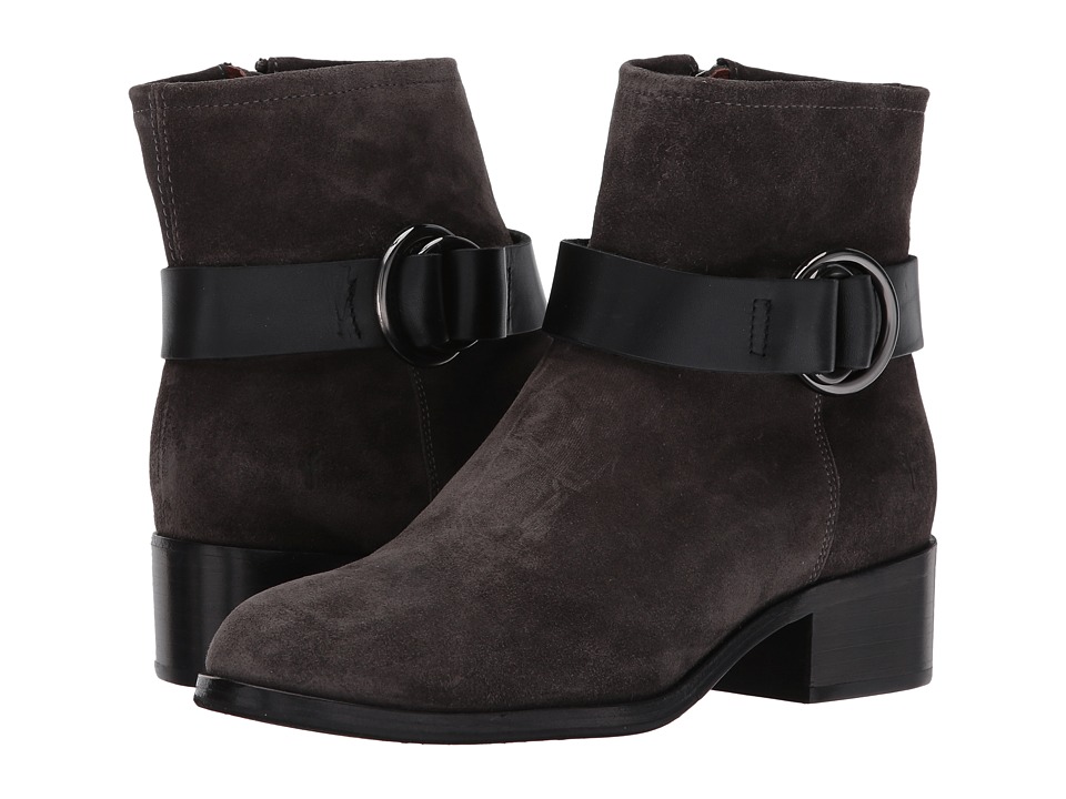 Frye Kristen Harness Short (Grigio Soft Oiled Suede) Women