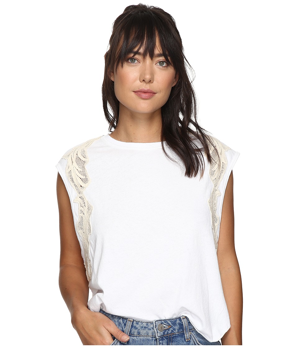 Free People Bonsai Tee (White) Women