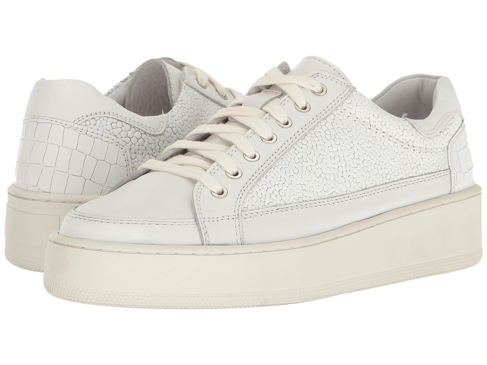 Free People Letterman Sneaker (White) Women