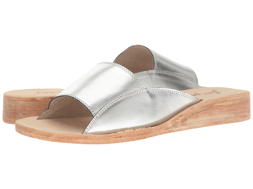Free People Daybird Mini Wedge (Silver) Women