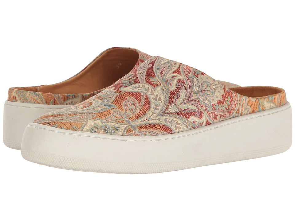 Free People Wynwood Slide Sneaker (Orange Combo) Women
