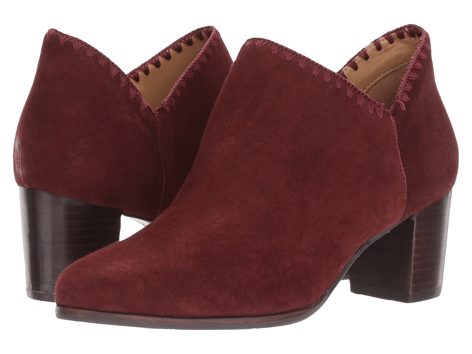 Jack Rogers Marlow (Burgundy Suede) Women