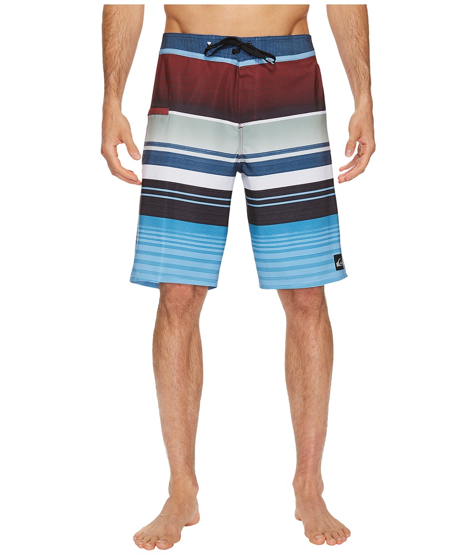 Quiksilver Everyday Stripe Vee 21 Boardshorts (Dark Denim) Men