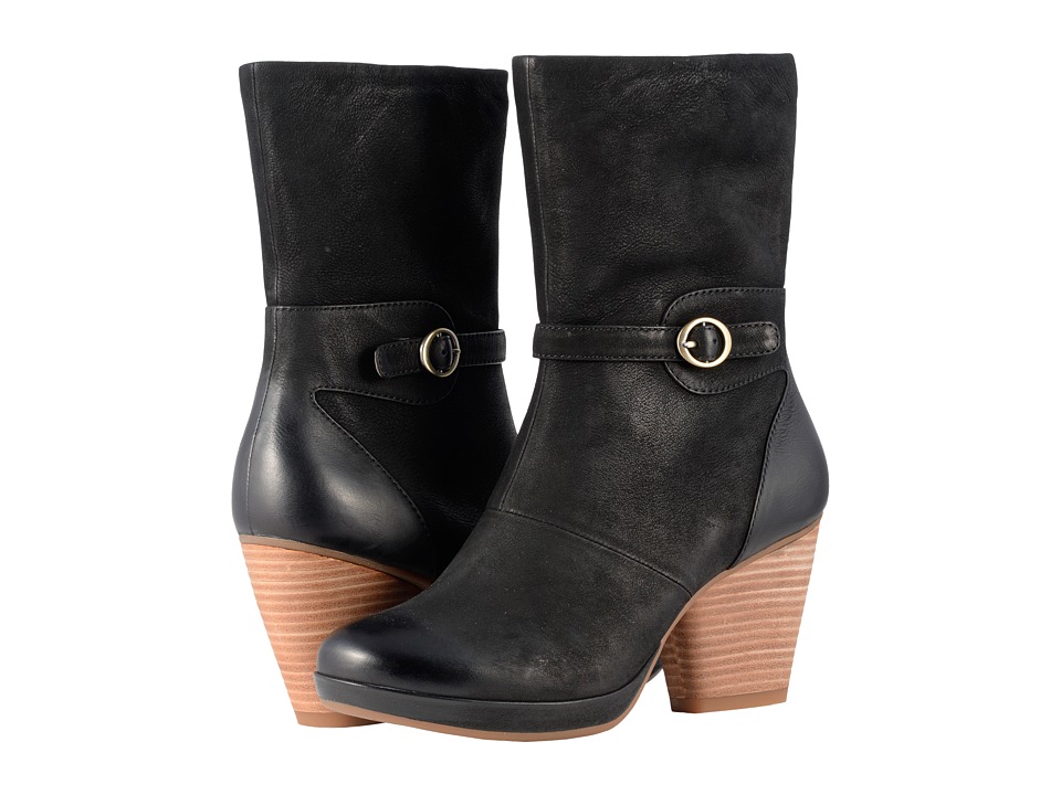 Dansko Marietta (Black Burnished Nubuck) Women