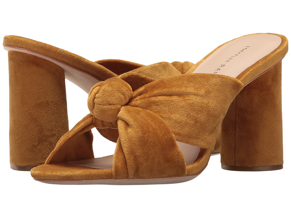 Loeffler Randall Coco (Marigold Velvet) Women
