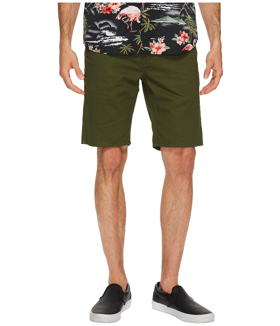 Quiksilver Everyday Chino Shorts (Rifle Green) Men