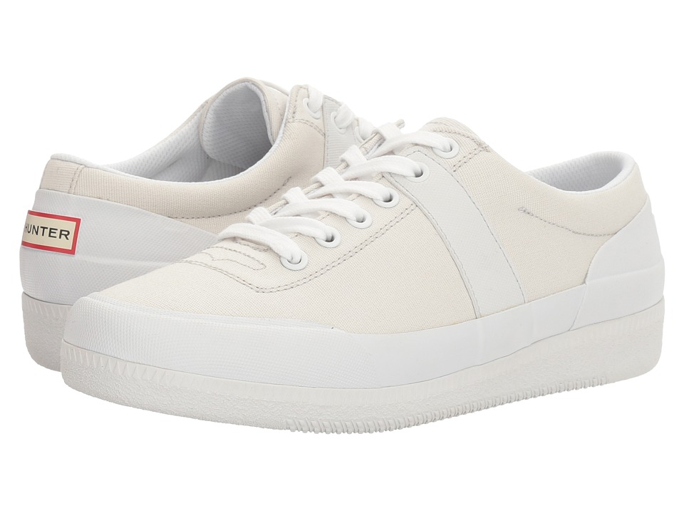 Hunter Original Sneaker Lo Canvas (White) Women