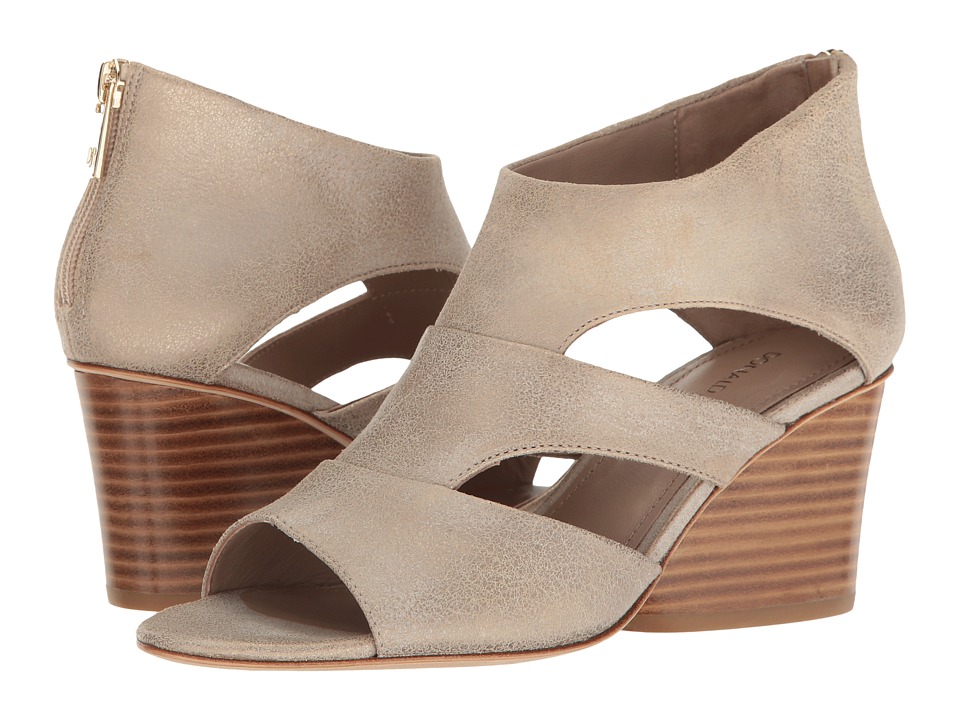 Donald J Pliner Jenkin (Light Taupe Tumbled Metallic Brush-Off) Women