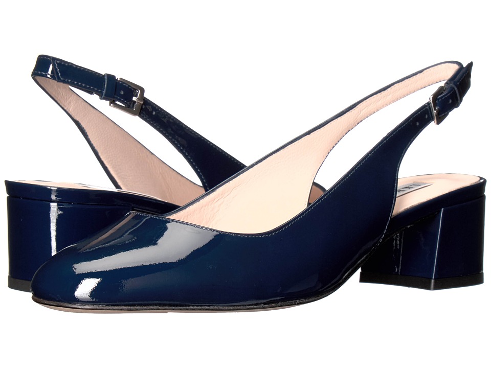 L.K. Bennett Chloe (Blue/Navy Patent) High Heels