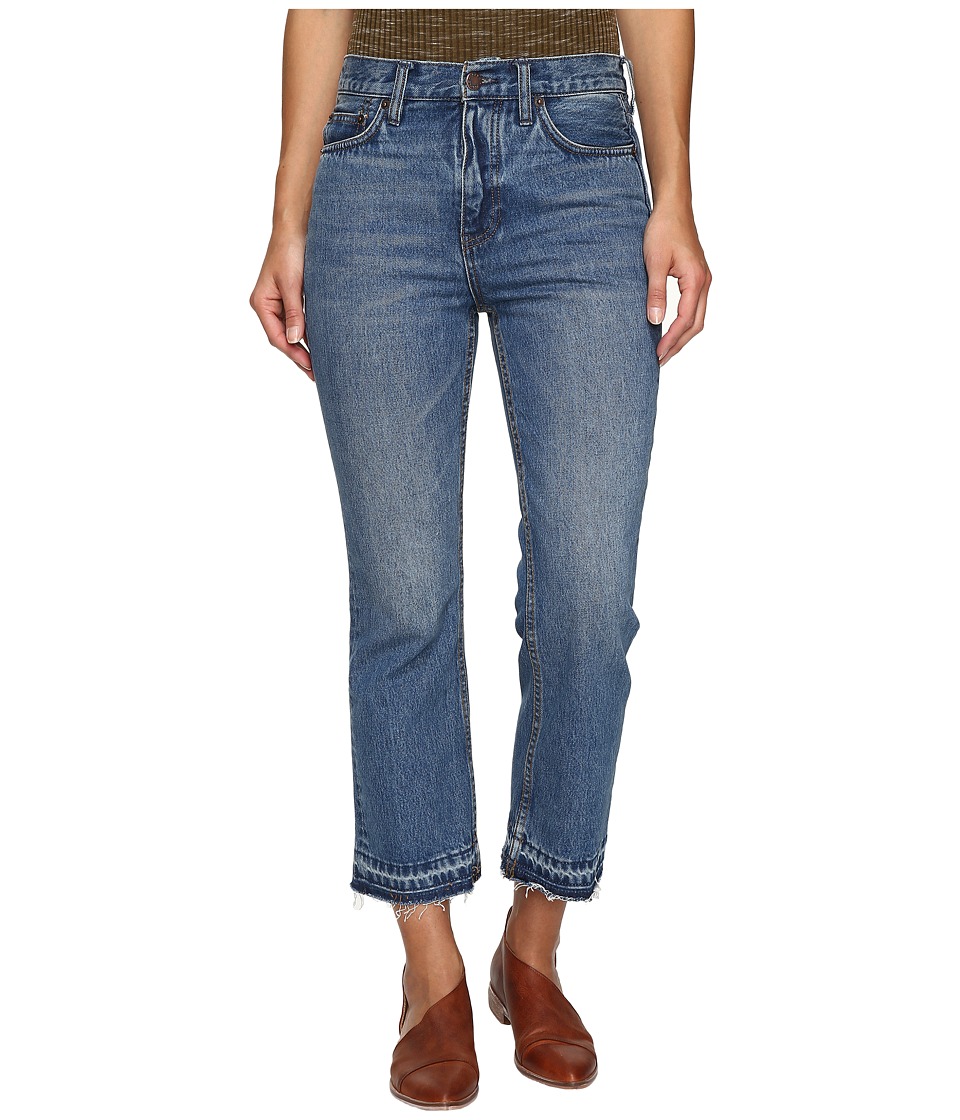 Free People Cropped Boot Jeans in Blue (Blue) Women
