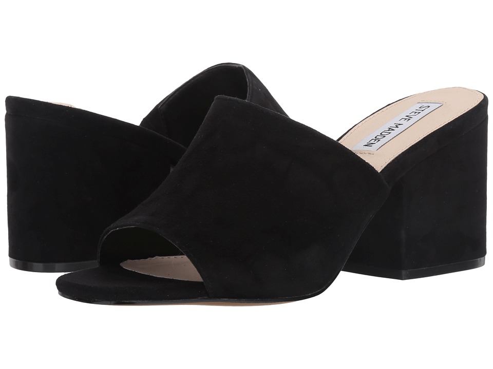 Steve Madden Dalis (Black Suede) Women