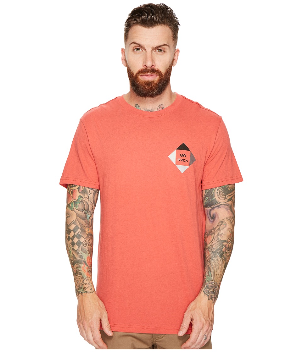 RVCA All The Way 90 Tee (Baked Apple) Men