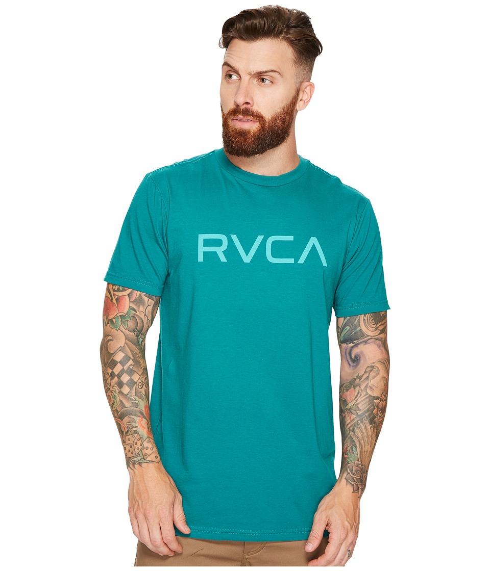 RVCA Big RVCA Tee (Teal Green) Men