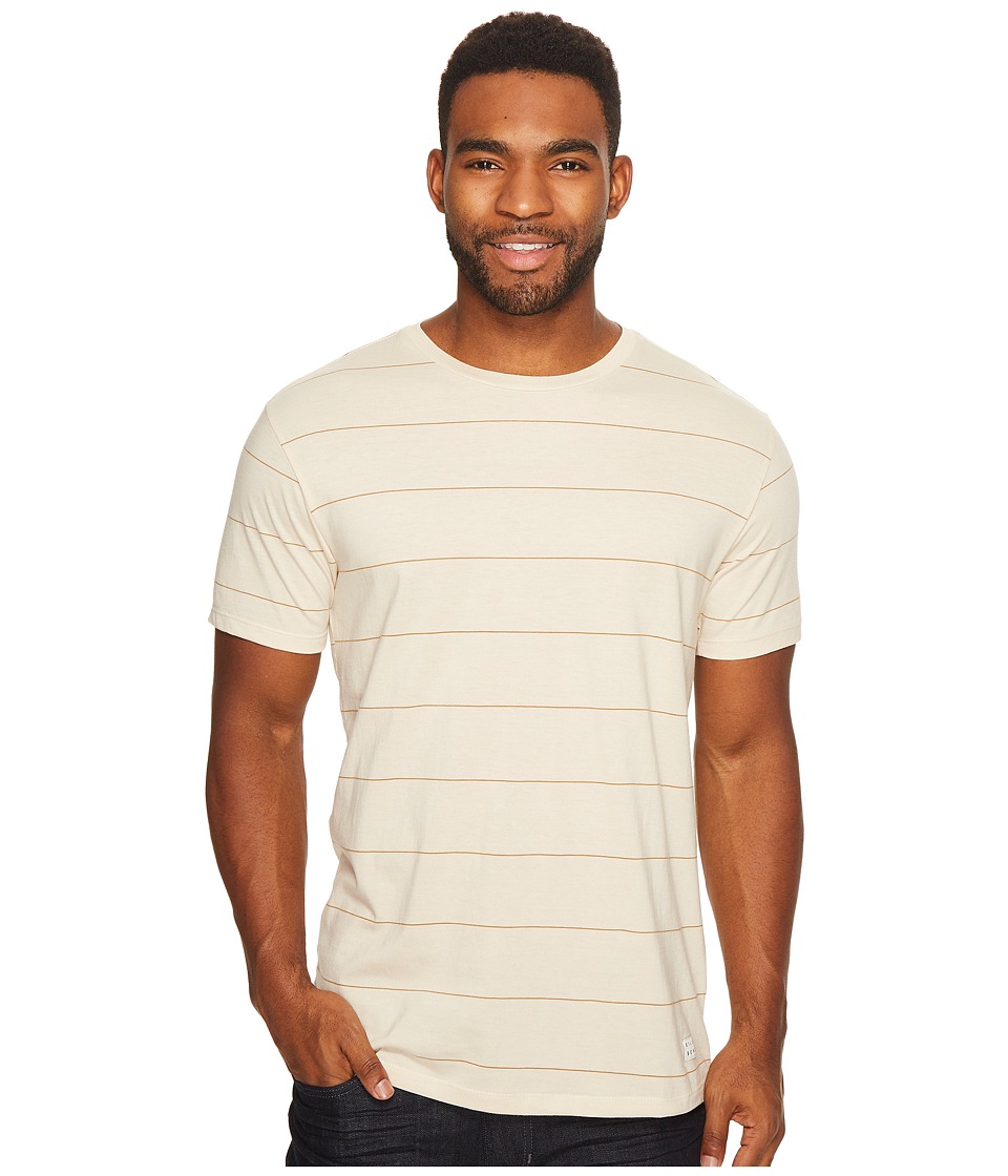 Billabong Die Cut Stripe Short Sleeve Crew Tee (Rock) Men