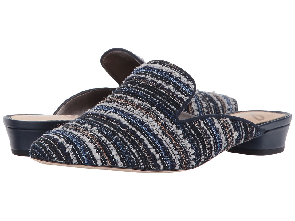 Sam Edelman Ansley 2 (Navy Striped Boucle Fabric) Women