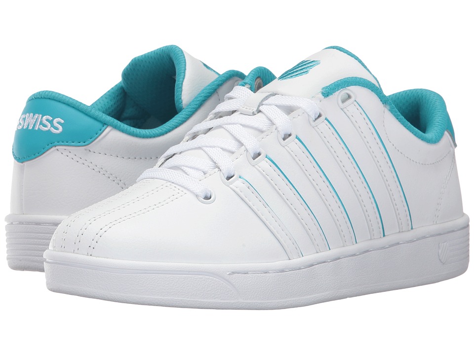 K-Swiss Court Pro II SP CMF (White/Peacock Blue) Women
