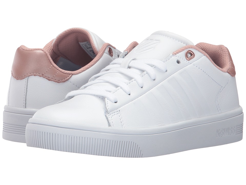 K-Swiss Court Frasco (White/Rose) Women