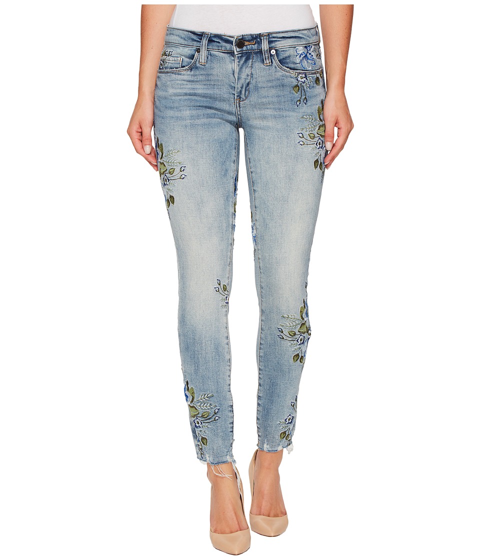 Blank NYC Denim Floral Embroidered Skinny in Back To Nature (Back To Nature) Women