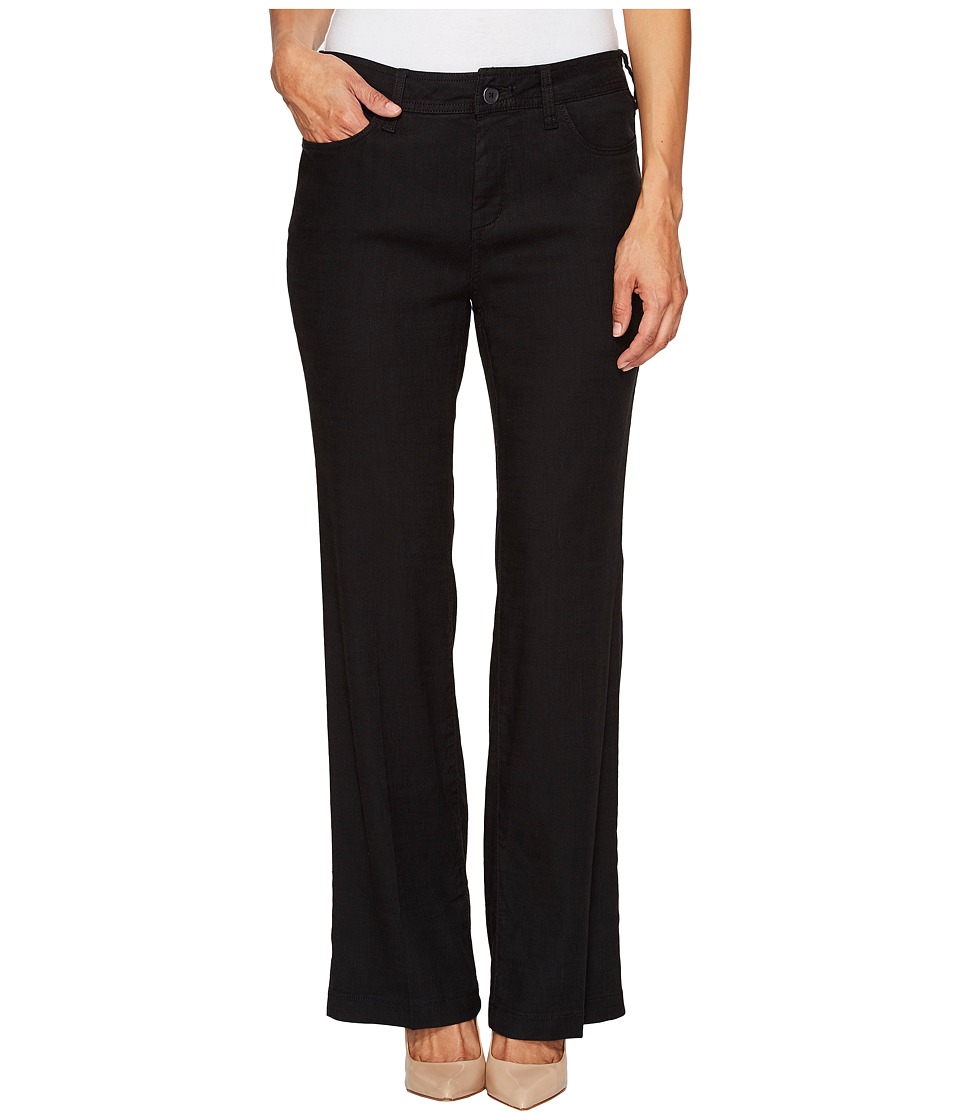NYDJ Petite Petite Wylie Trousers in Black (Black) Women