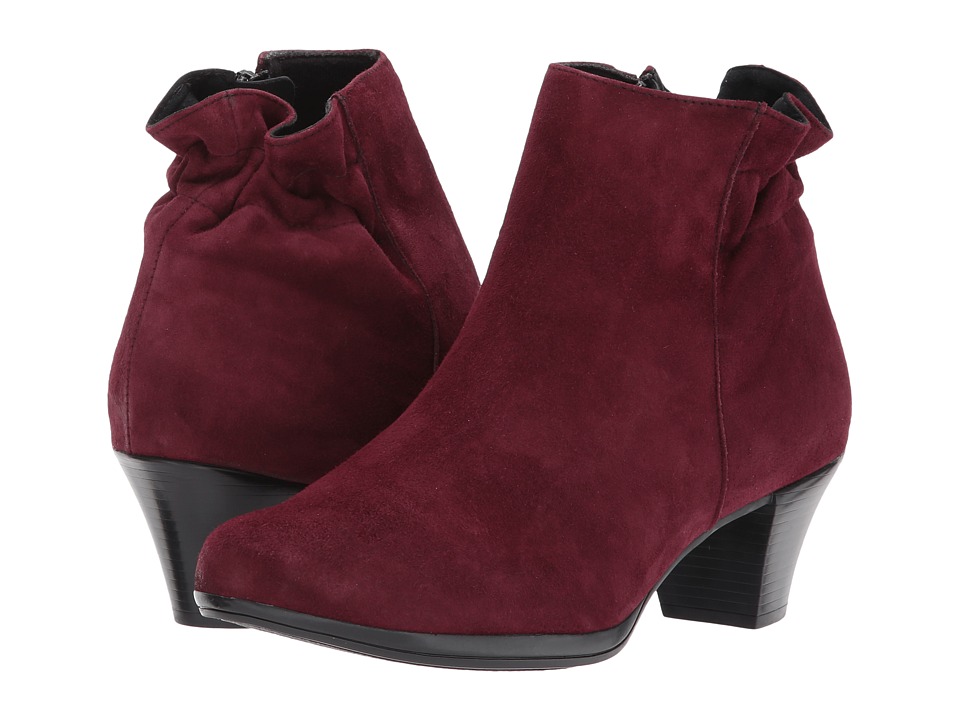 Munro Alfie (Wine Suede) Women