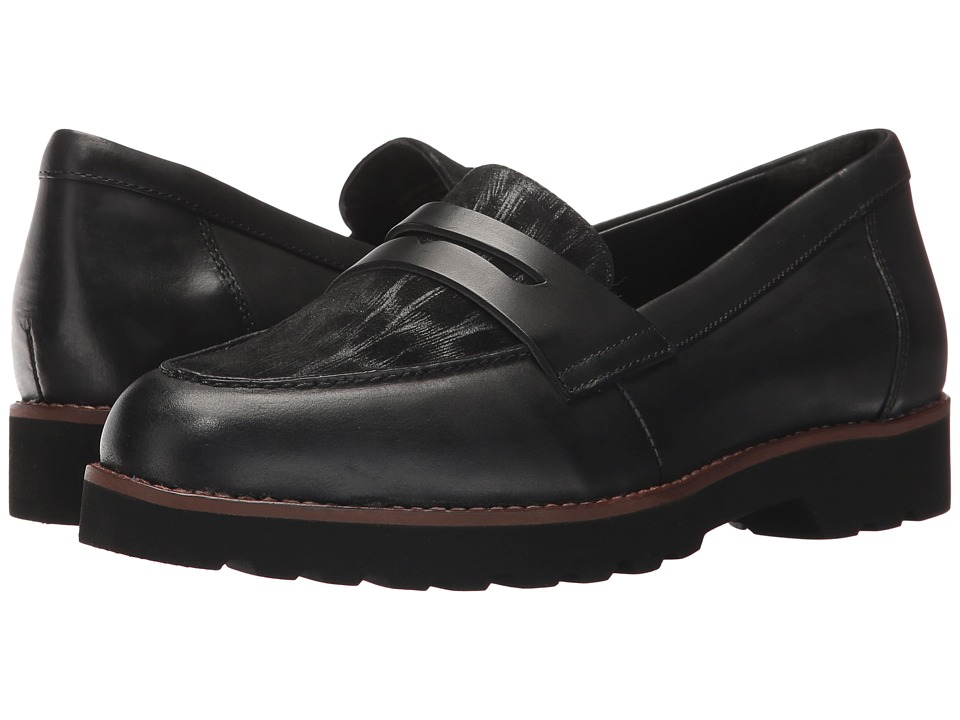Earth Braga Earthies (Black Brush-Off Leather) Women