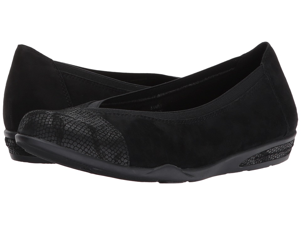 Earth Mara (Black Suede) Women