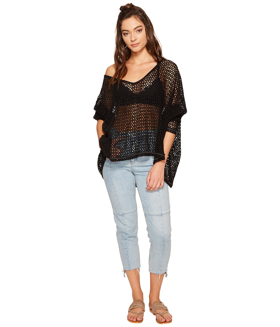 Free People Napa T-Shirt (Black) Women