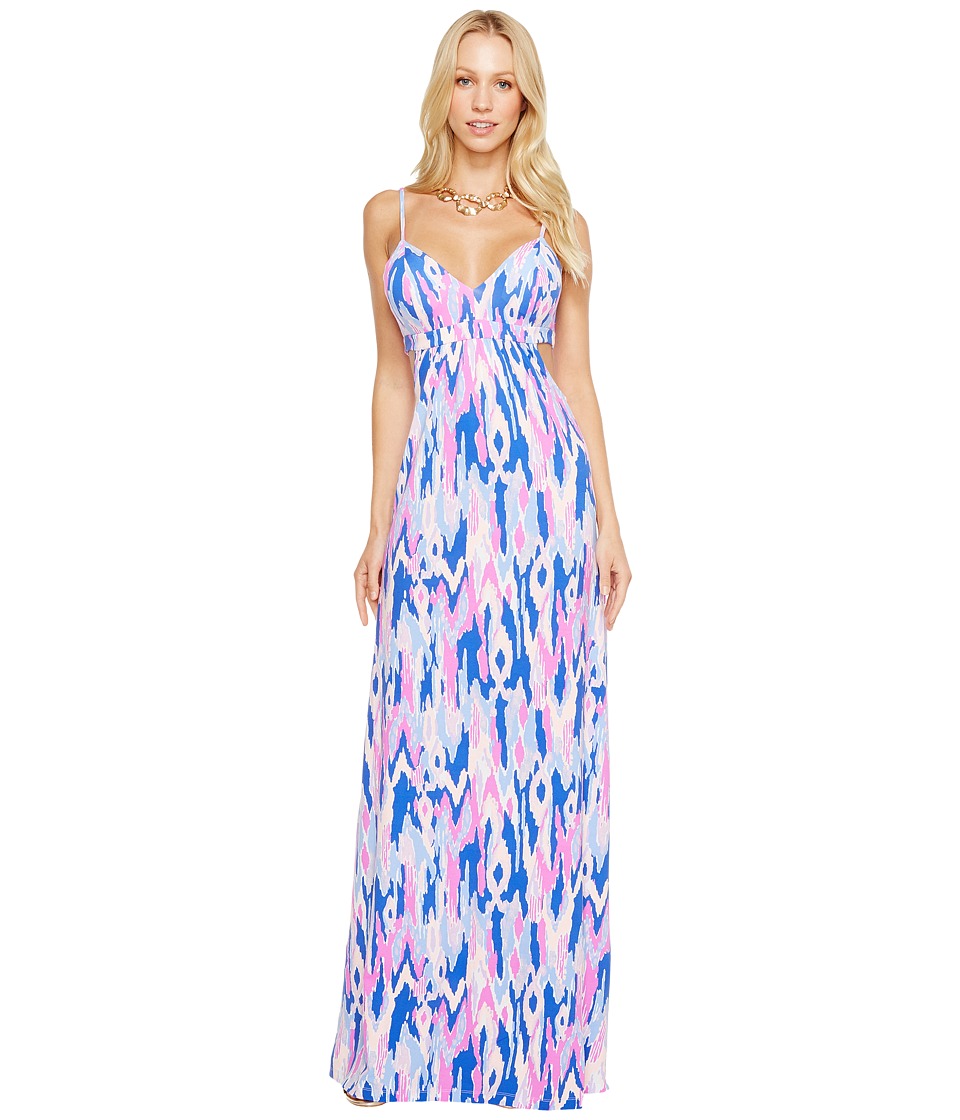 Lilly Pulitzer Linley Maxi Dress (Amethyst One Too Many) Women