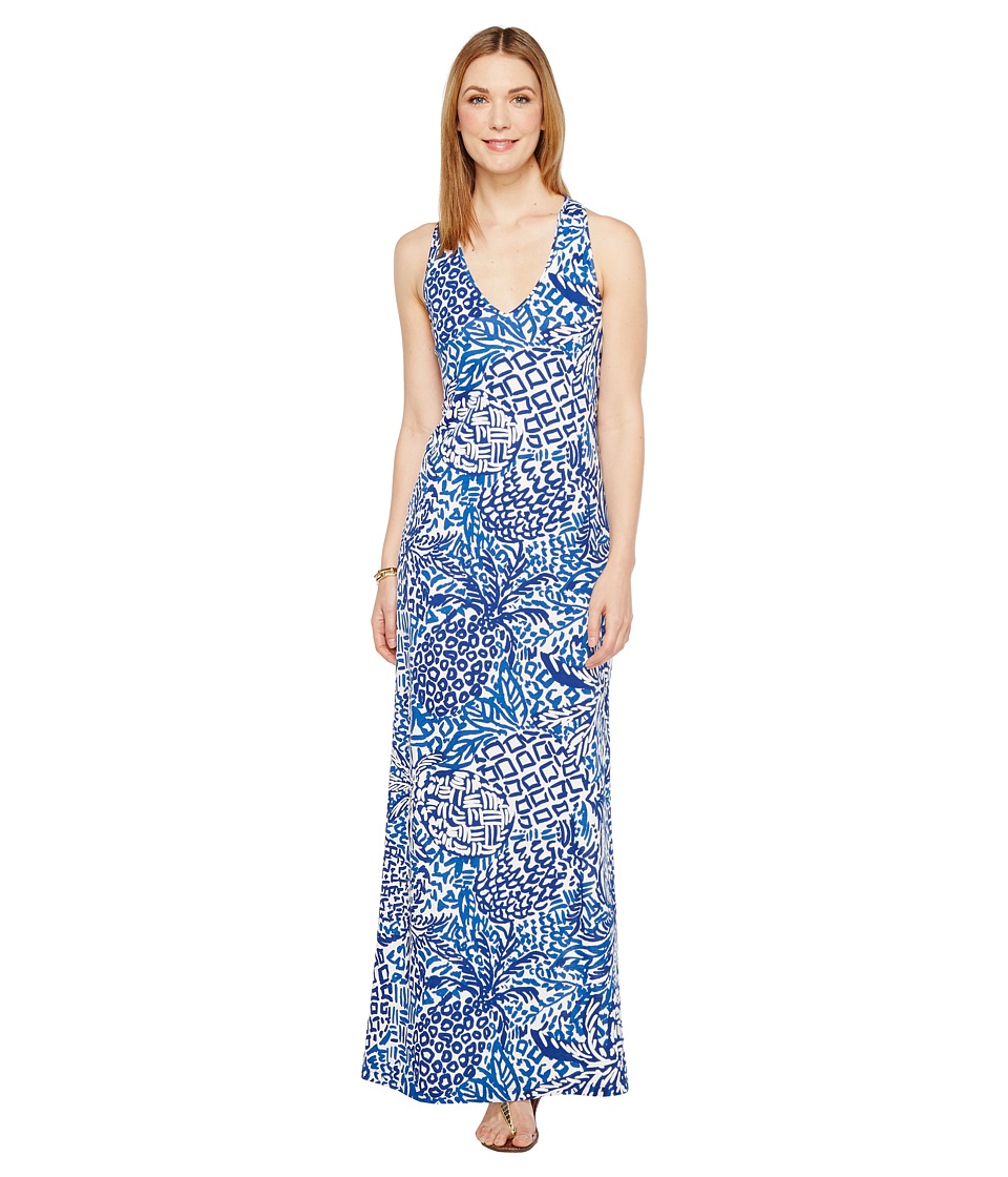 Lilly Pulitzer Kerri Maxi Dress (Indigo Home Slice) Women