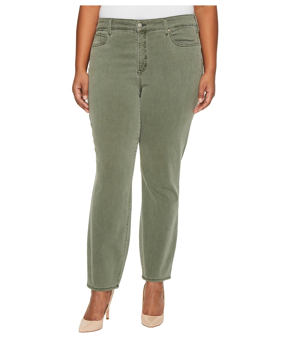 NYDJ Plus Size Plus Size Alina Legging Jeans in Fatigue (Fatigue) Women